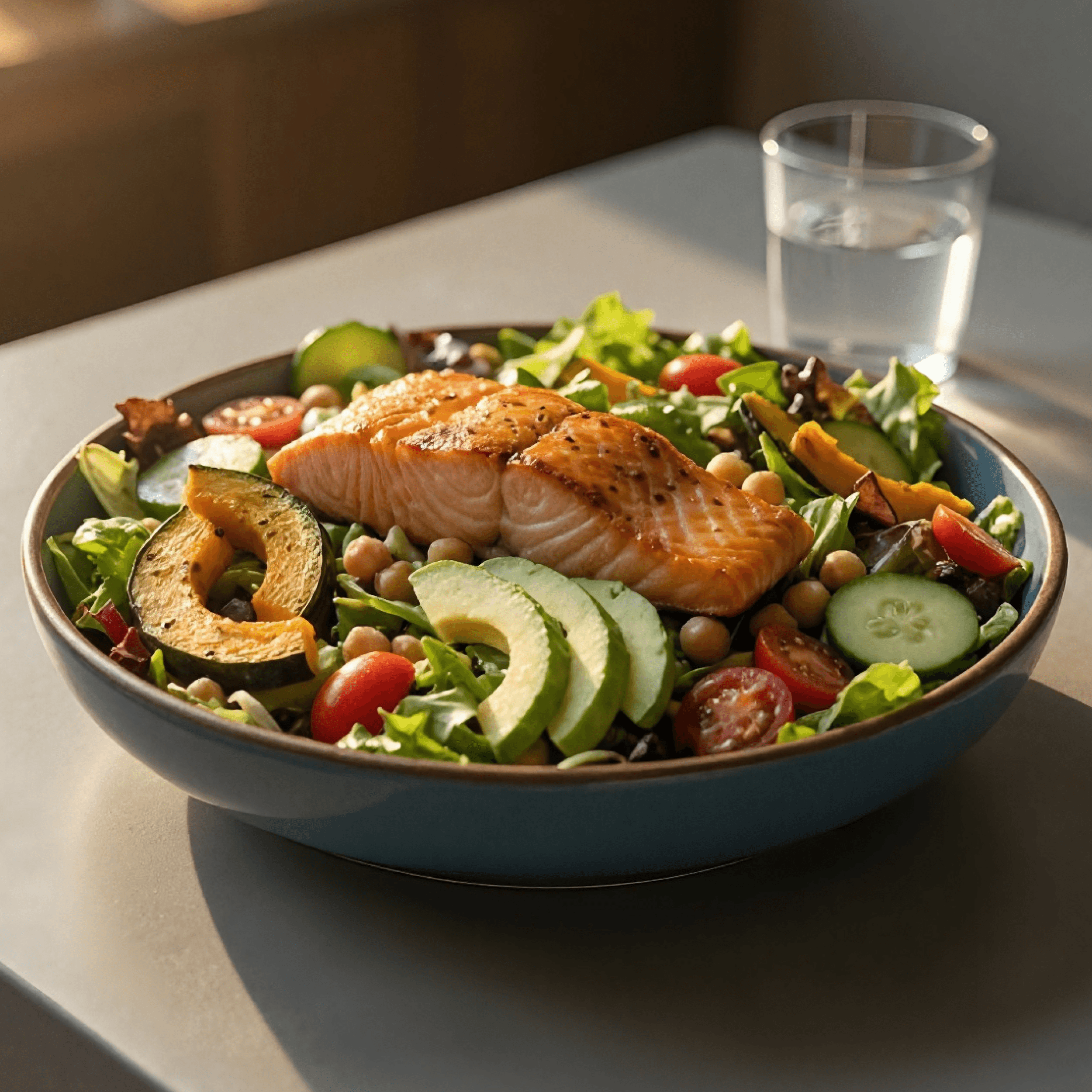 A healthy looking bowl of food